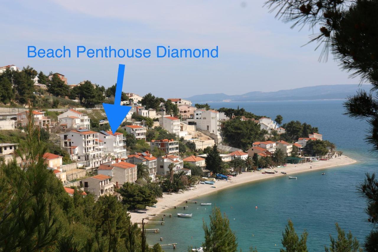 Beach Penthouse Diamond Omiš Chambre photo